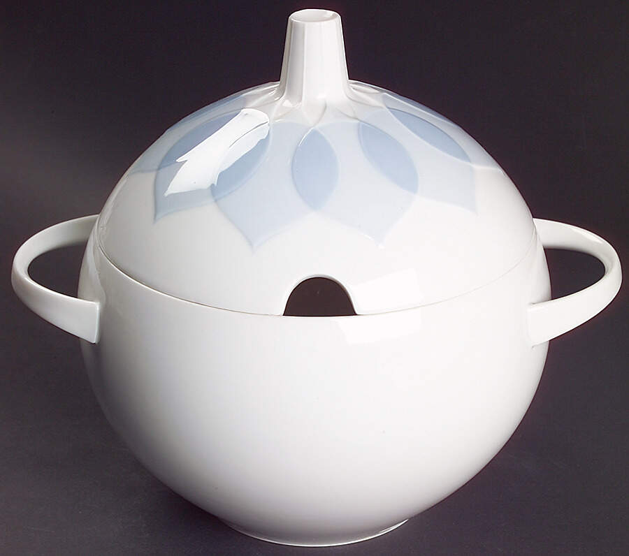 Lotus Azure Tureen &  Lid by Rosenthal - Continental-1