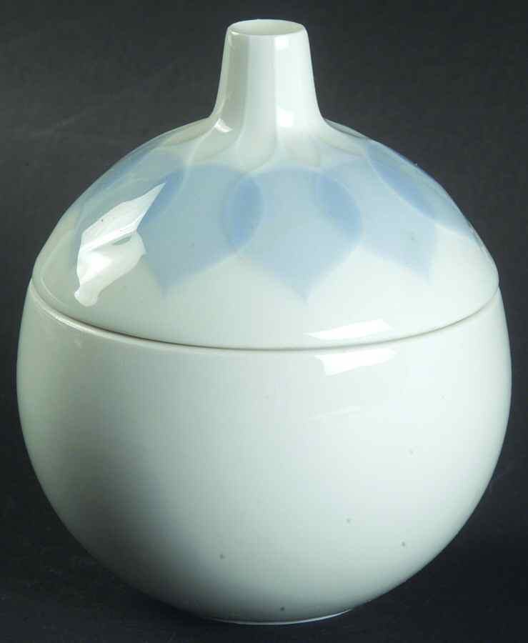 Lotus Azure Mini Sugar Bowl & Lid by Rosenthal - Continental-1