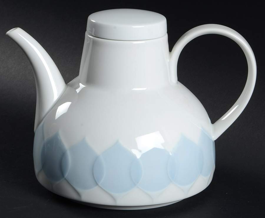 Lotus Azure Teapot & Lid by Rosenthal - Continental-1