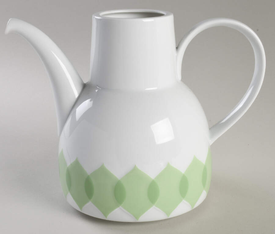 Lotus Green Coffee Pot No Lid by Rosenthal - Continental-1