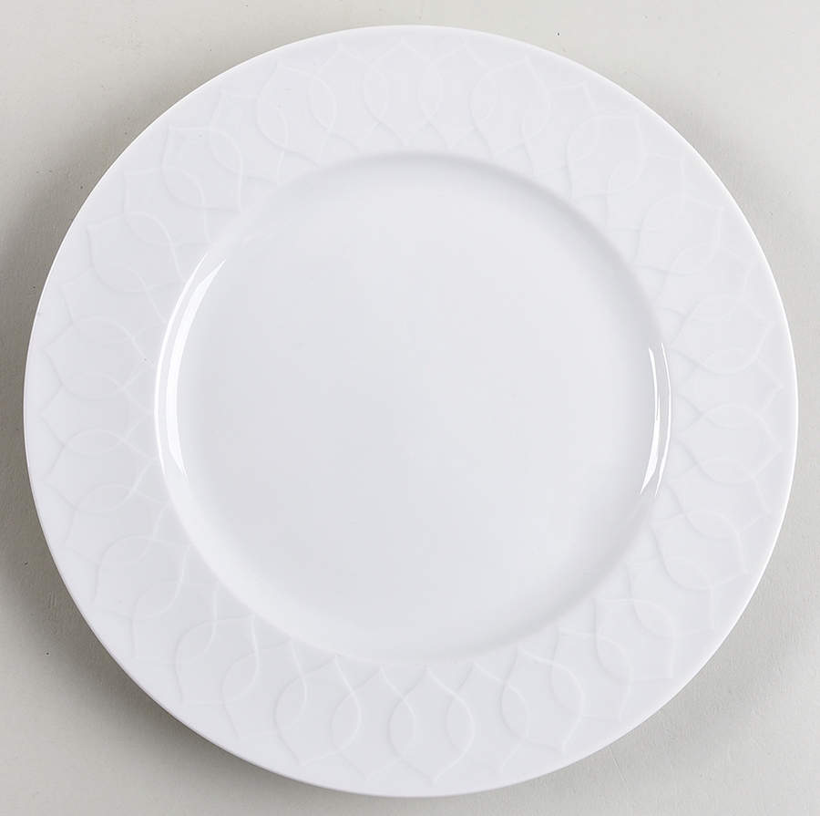 Lotus White Dinner Plate by Rosenthal - Continental-1