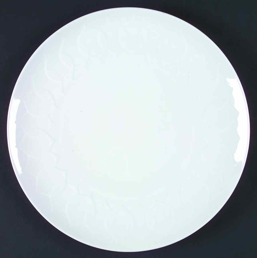 Lotus White Cake Plate by Rosenthal - Continental-1