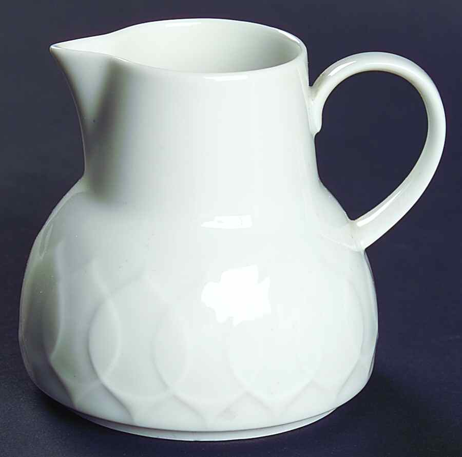 Lotus White Mini Creamer by Rosenthal - Continental-1