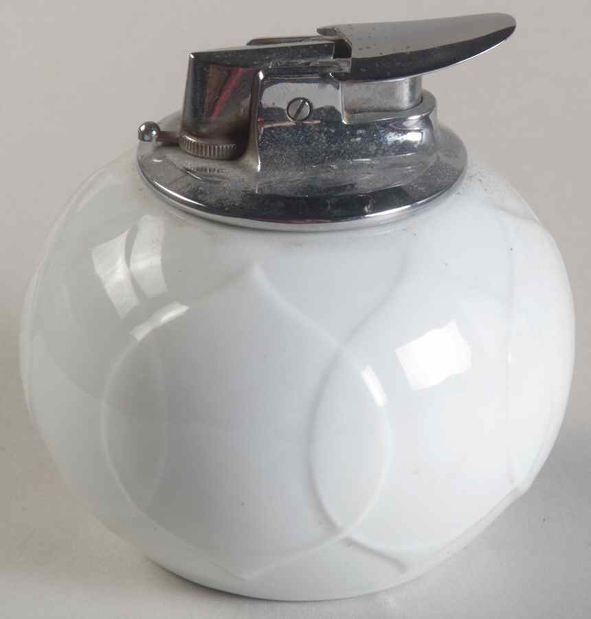Lotus White Cigarette Lighter by Rosenthal - Continental-1