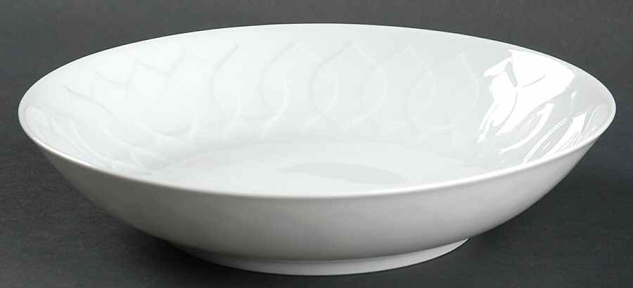 Lotus White Coupe Soup Bowl by Rosenthal - Continental-1