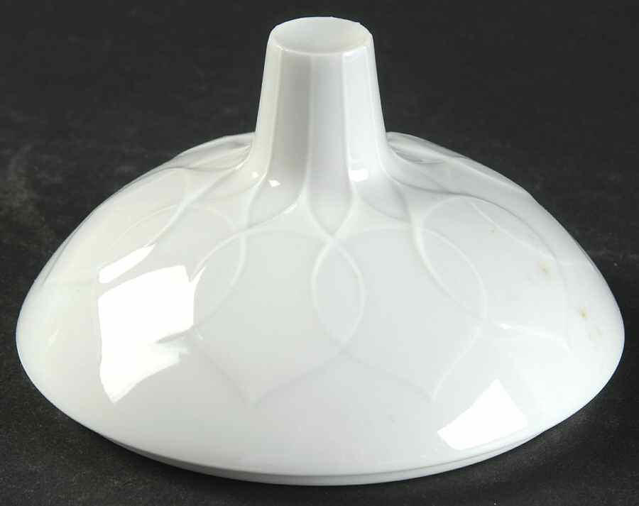 Lotus White Lid for Sugar Bowl by Rosenthal - Continental-1