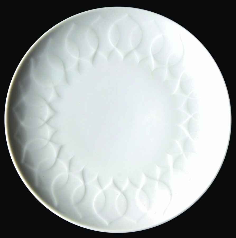 Lotus White Coupe Bread & Butter Plate by Rosenthal - Continental-1