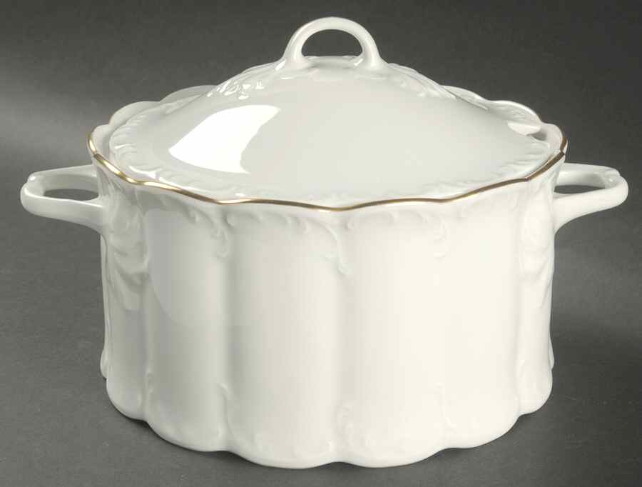 Luisa Gold Round Covered Vegetable by Rosenthal - Continental-1