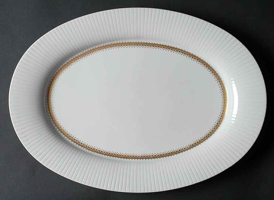 Lyric 14" Oval Serving Platter by Rosenthal - Continental-1