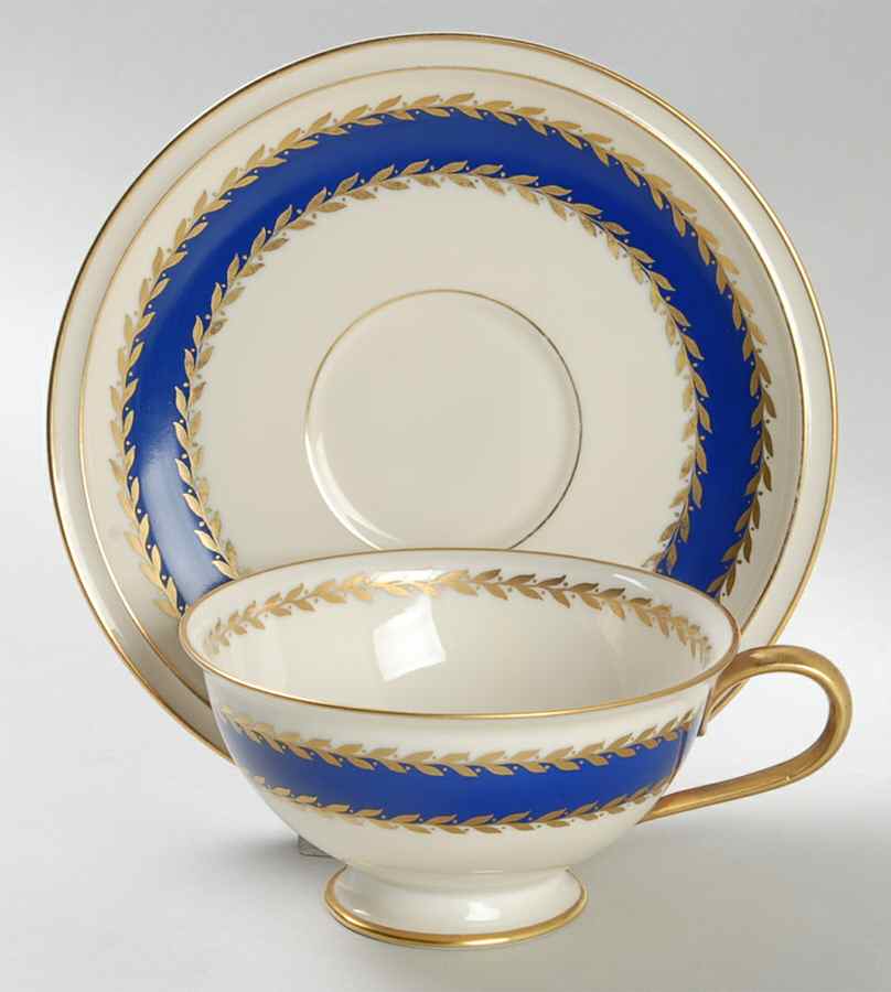 Marie Antoinette Footed Cup & Saucer Set by Rosenthal - Continental-1