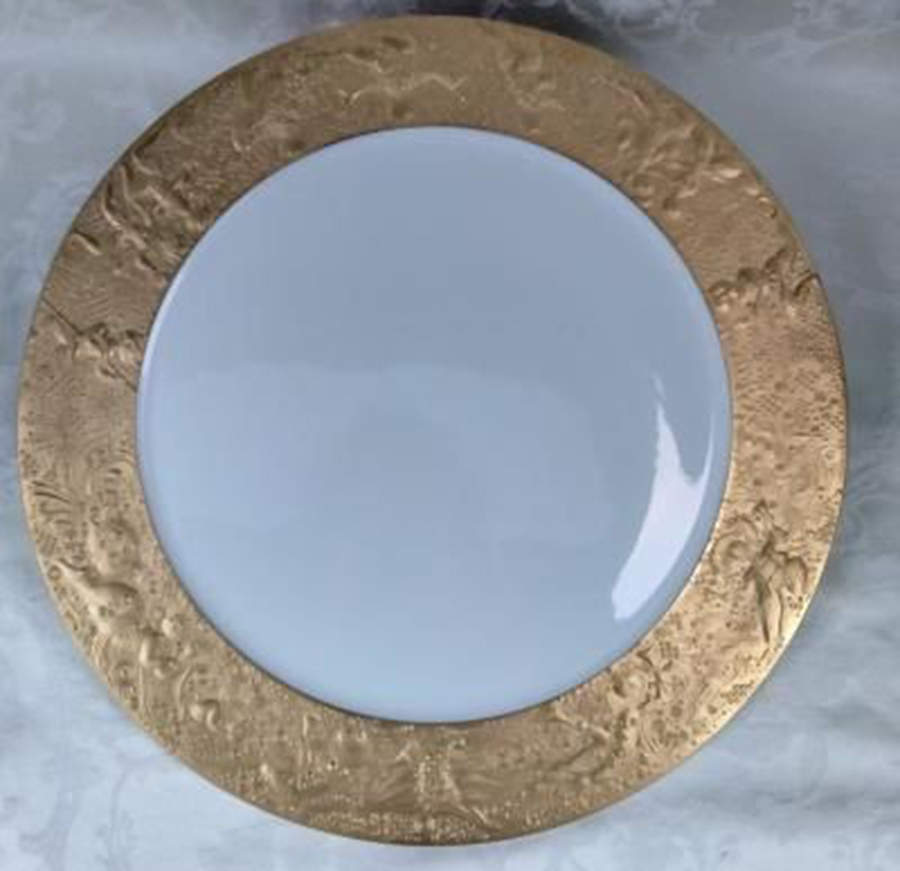 Magic Flute Gold (Sarastro) 16" Chop Plate (Round Platter) by Rosenthal - Continental-1