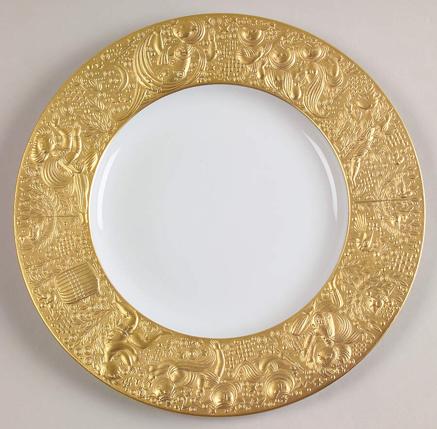 Magic Flute Gold (Sarastro) Salad Plate by Rosenthal - Continental-1