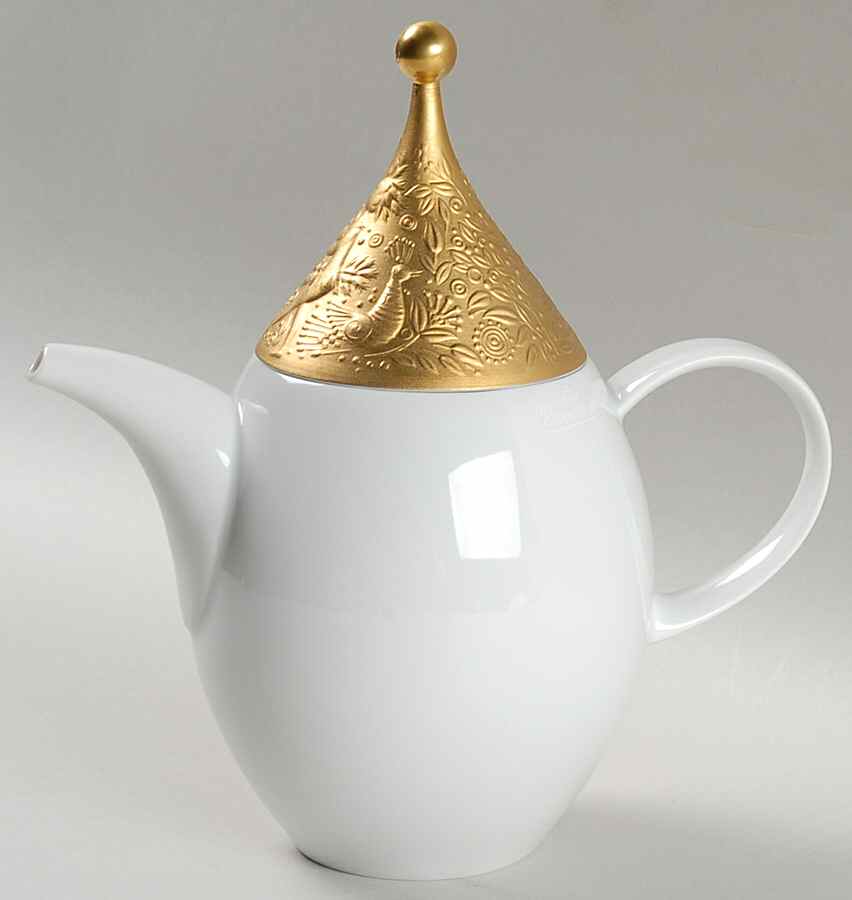 Magic Flute Gold (Sarastro) Mini Coffee Pot & Lid by Rosenthal - Continental-1