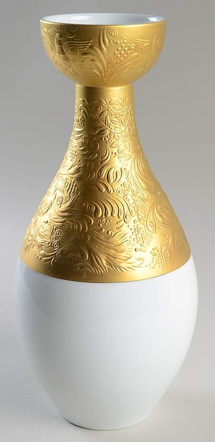 Magic Flute Gold (Sarastro) 12" Vase by Rosenthal - Continental-1