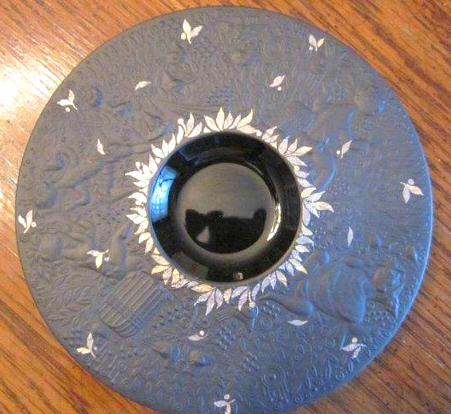 Magic Flute Black Saucer by Rosenthal - Continental-1