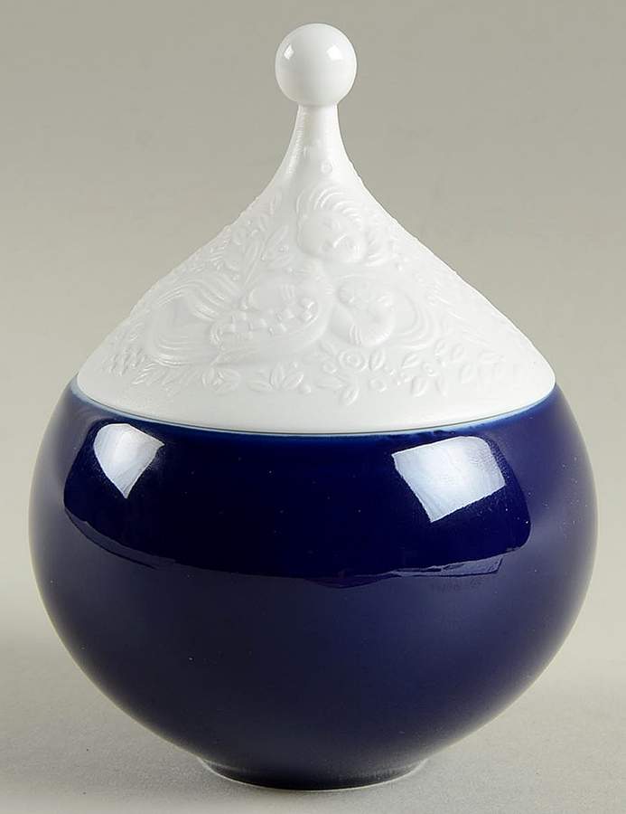 Magic Flute Cobalt Sugar Bowl & Lid by Rosenthal - Continental-1