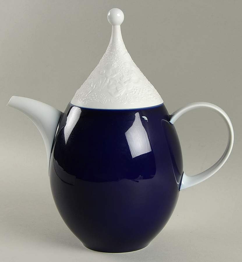 Magic Flute Cobalt Coffee Pot & Lid by Rosenthal - Continental-1