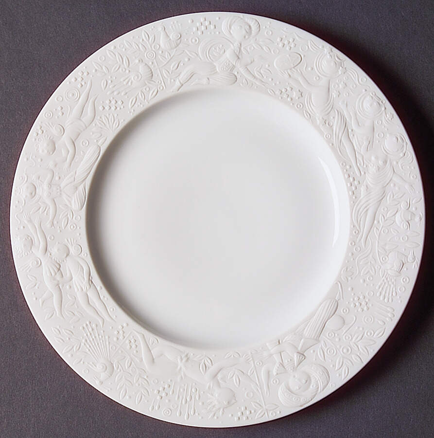 Magic Flute White Bread & Butter Plate by Rosenthal - Continental-1
