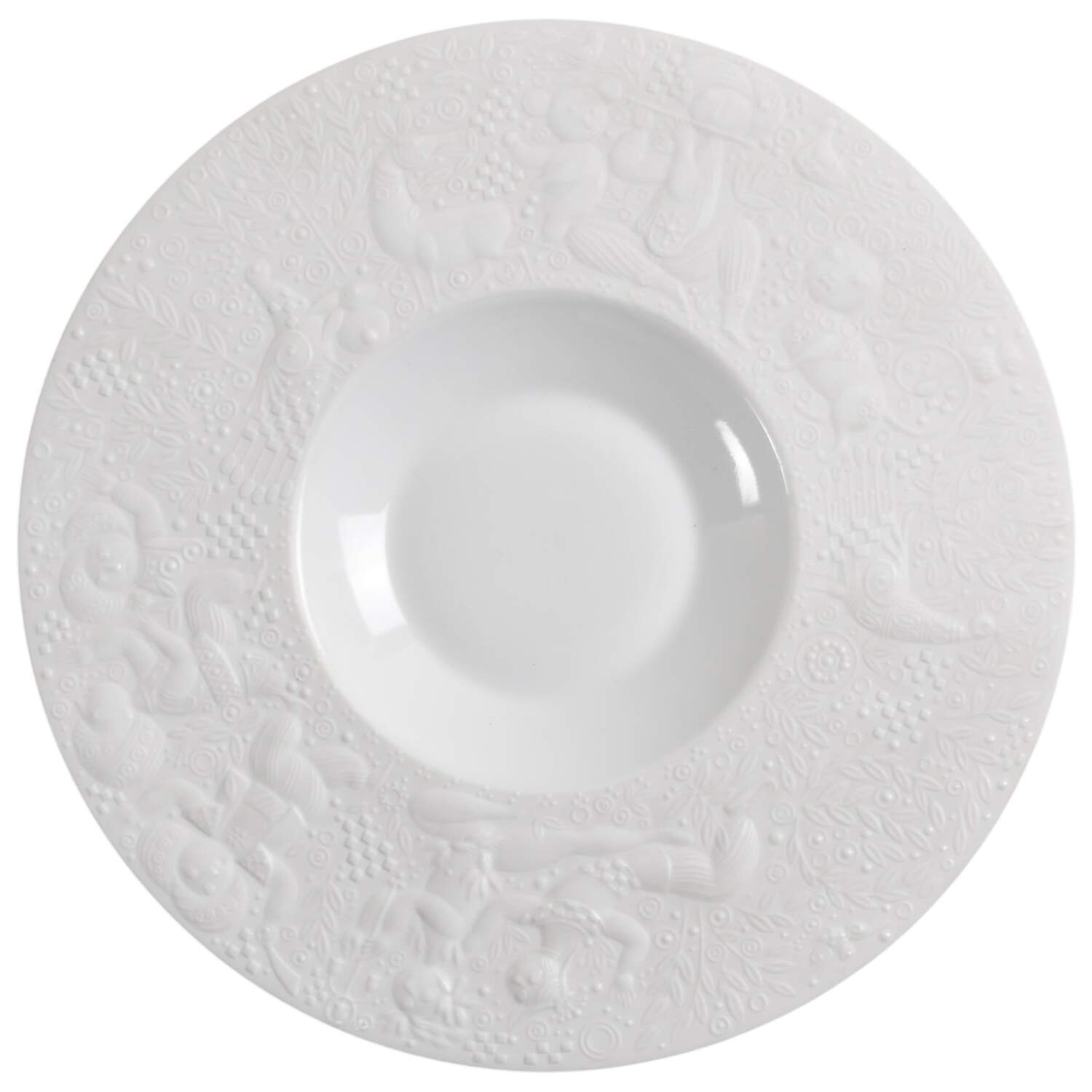 Magic Flute White Saucer for Cream Soup Bowl by Rosenthal - Continental-1