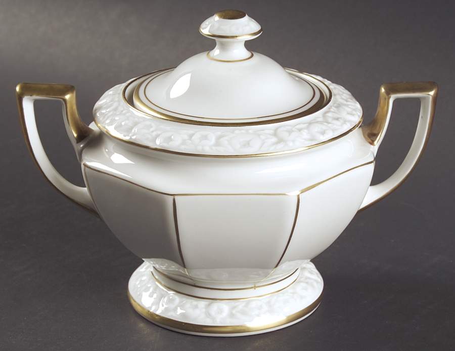 Maria Gold Sugar Bowl & Lid by Rosenthal - Continental-1