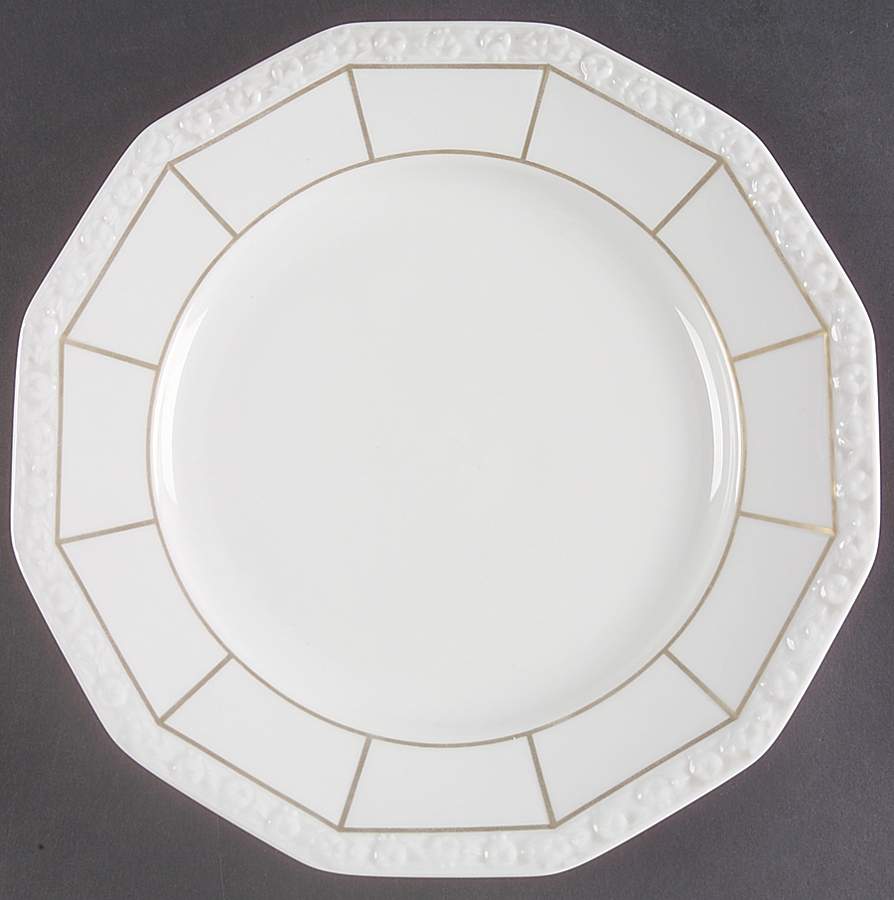 Maria Gold Large Dinner Plate by Rosenthal - Continental-1