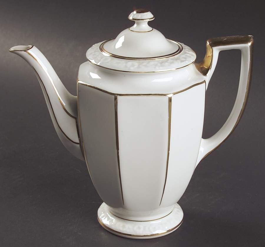 Maria Gold Mini Coffee Pot & Lid by Rosenthal - Continental-1