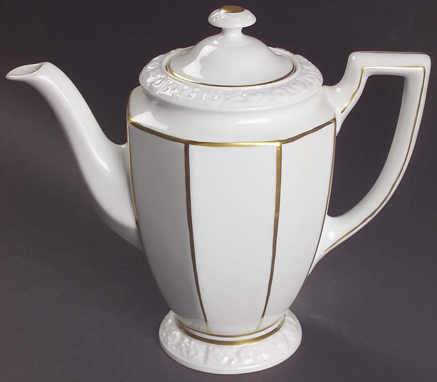 Maria Gold Coffee Pot & Lid by Rosenthal - Continental-1
