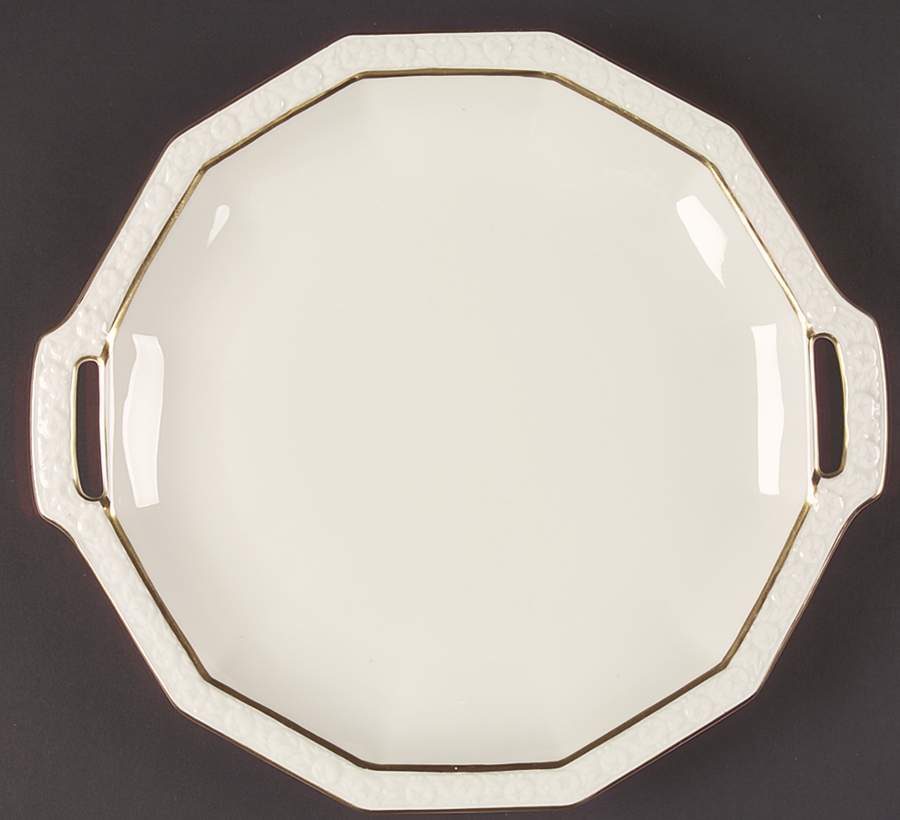 Maria Gold Handled Cake Plate by Rosenthal - Continental-1