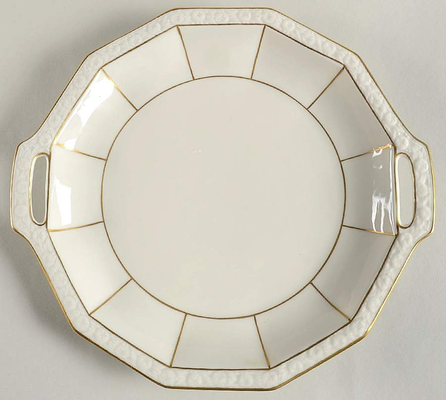 Maria Gold Handled Cake Plate by Rosenthal - Continental-1