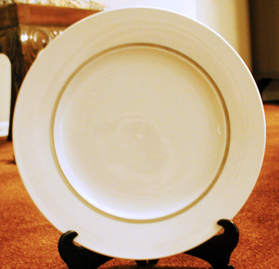 Mat Platinum (Composition) Dinner Plate by Rosenthal - Continental-1