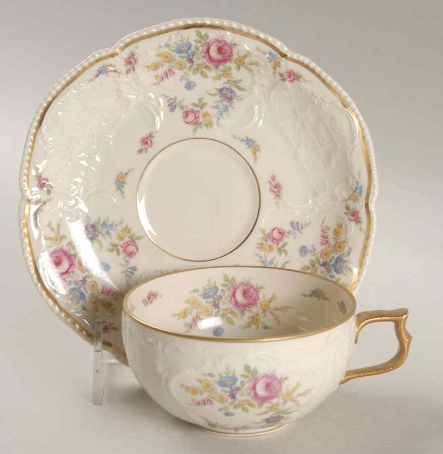 Marianne Flat Cup & Saucer Set by Rosenthal - Continental-1