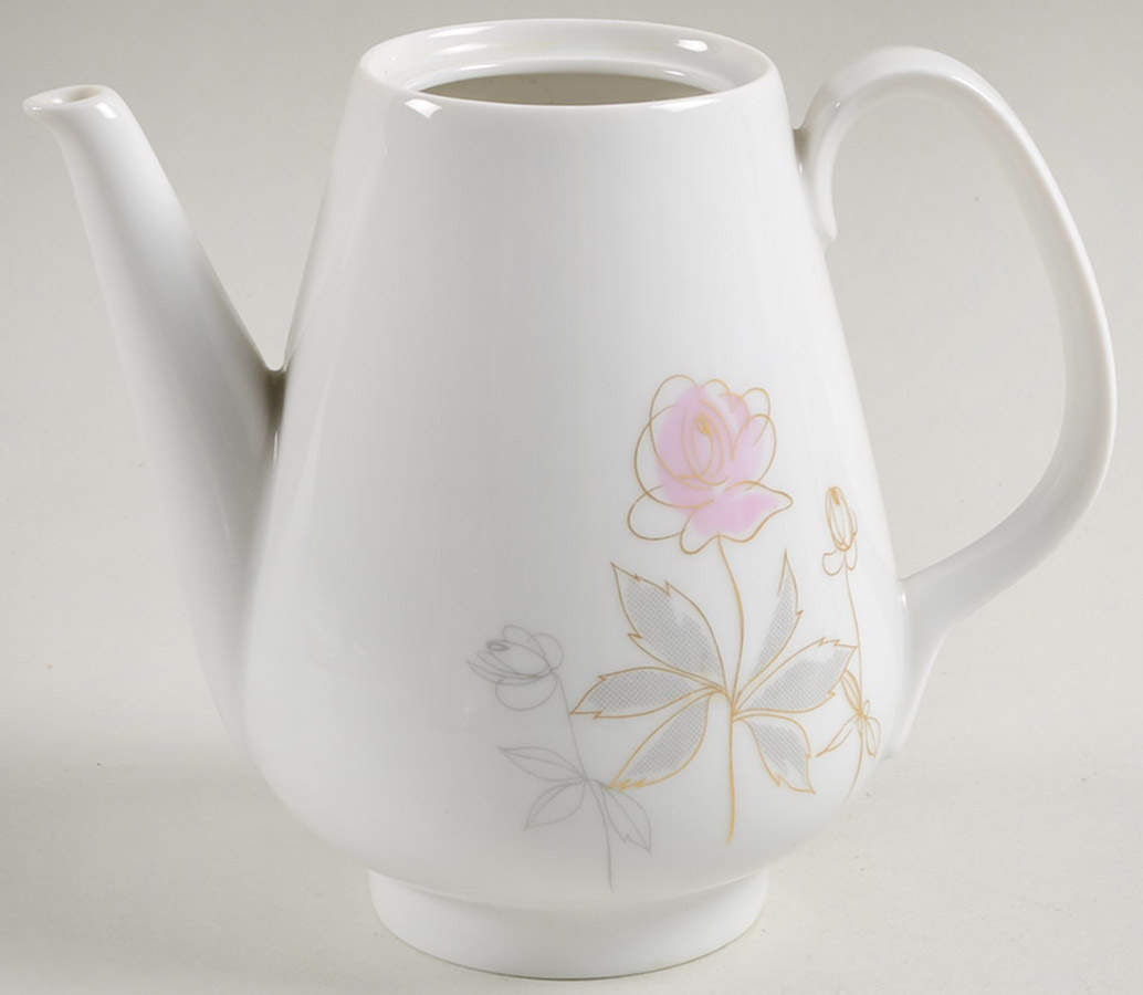 Margaret Rose (Form E) Mini Coffee Pot No Lid by Rosenthal - Continental-1