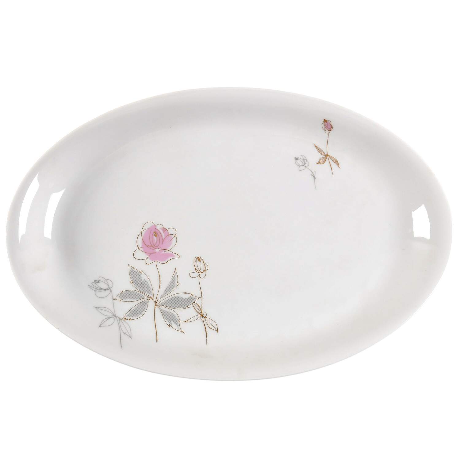 Margaret Rose (Form E) 12" Oval Serving Platter by Rosenthal - Continental-1