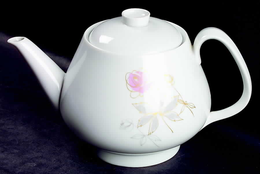 Margaret Rose (Form E) Teapot & Lid by Rosenthal - Continental-1
