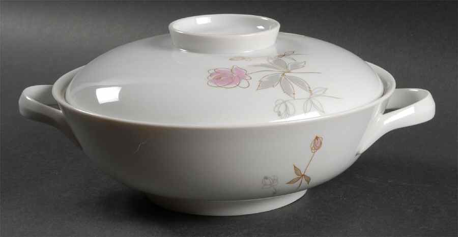Margaret Rose (Form E) Round Covered Vegetable by Rosenthal - Continental-1