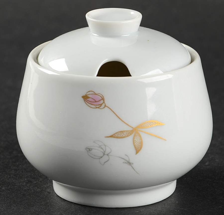 Margaret Rose (Form E) Mustard Jar & Lid by Rosenthal - Continental-1