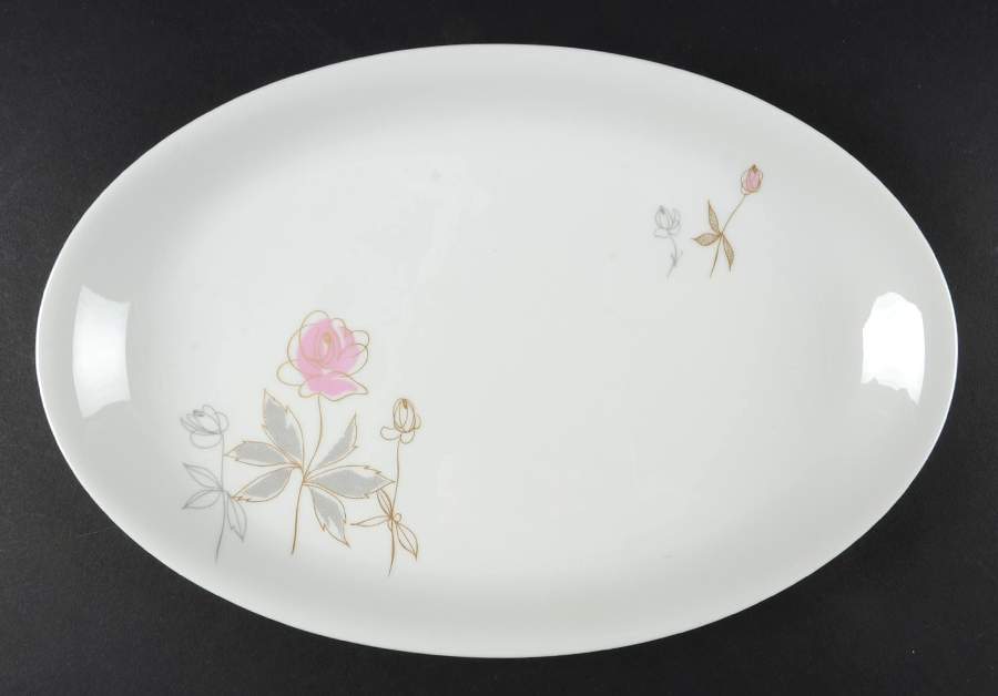 Margaret Rose (Form E) 13" Oval Serving Platter by Rosenthal - Continental-1