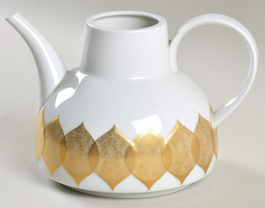 Marquise (Lotus Shape) Teapot No Lid by Rosenthal - Continental-1