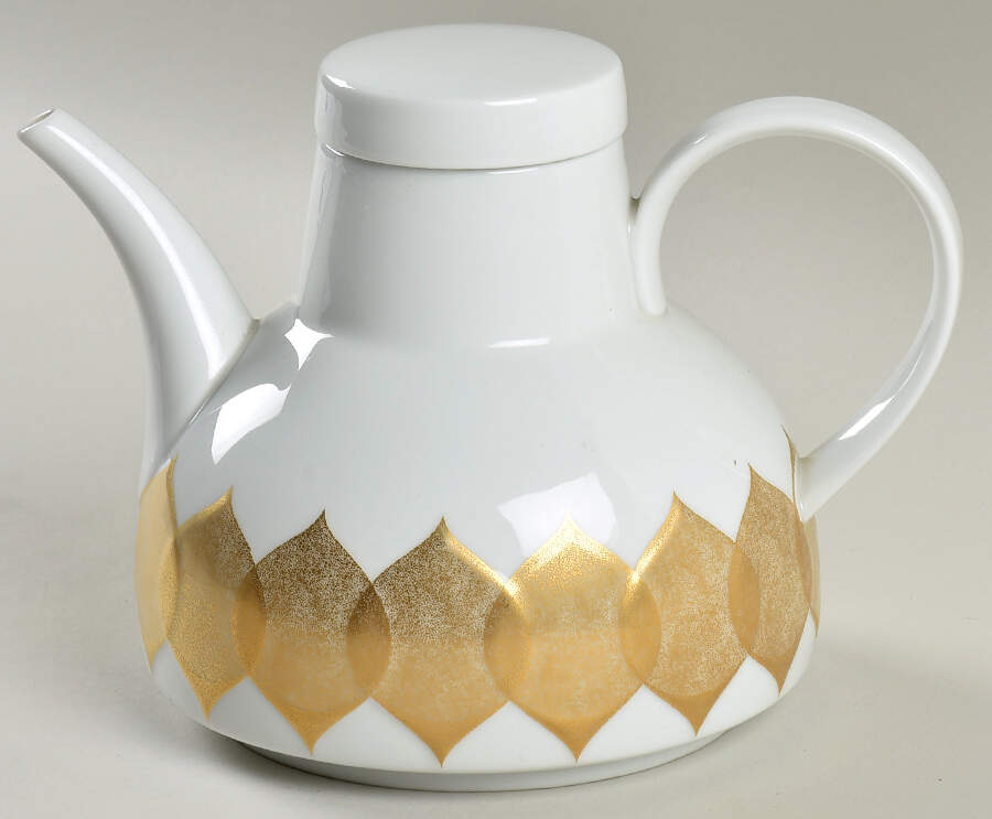 Marquise (Lotus Shape) Teapot & Lid by Rosenthal - Continental-1
