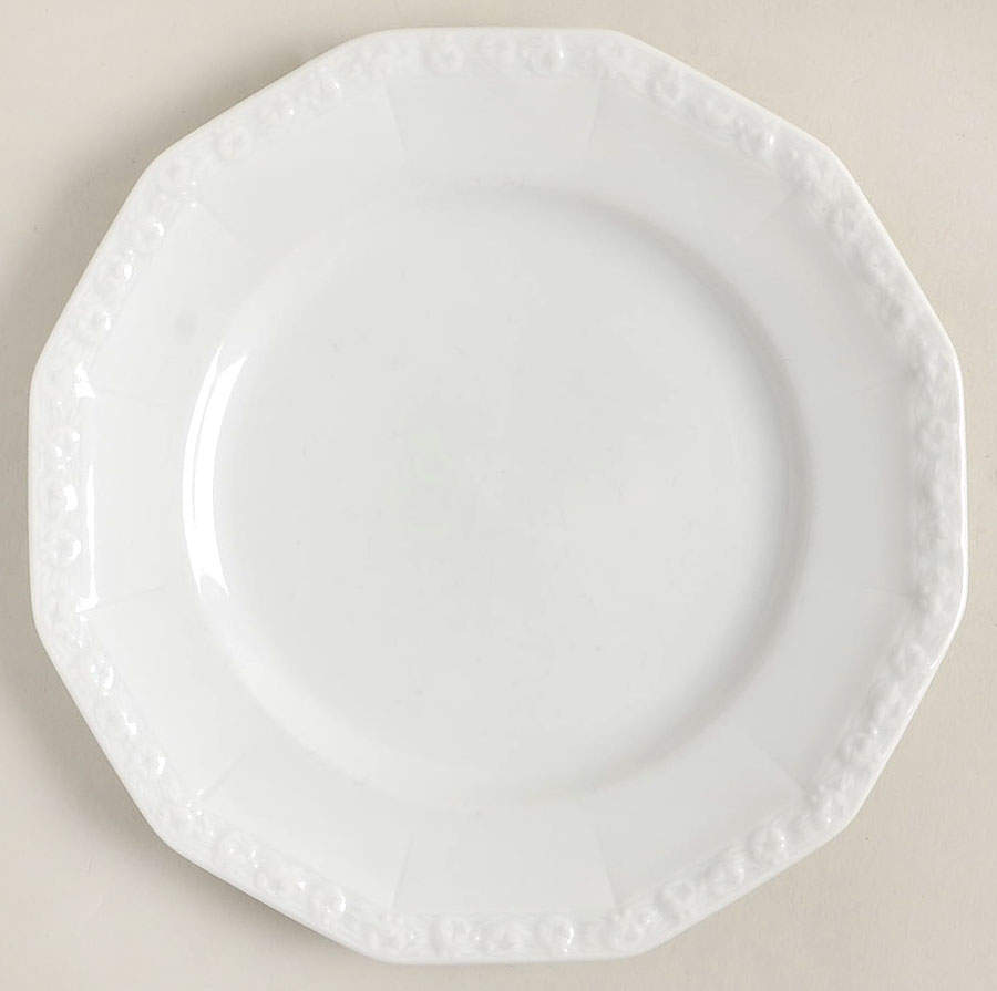 Maria White (12 Sided) Salad Plate by Rosenthal - Continental-1