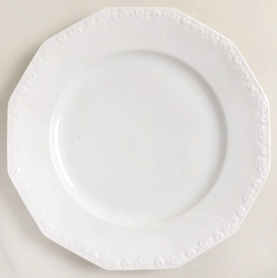 Maria White (12 Sided) Dinner Plate by Rosenthal - Continental-1