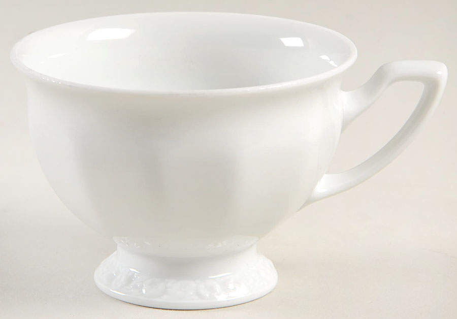 Maria White (12 Sided) Footed Cup by Rosenthal - Continental-1