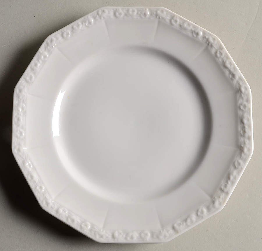 Maria White (12 Sided) Salad Plate by Rosenthal - Continental-1