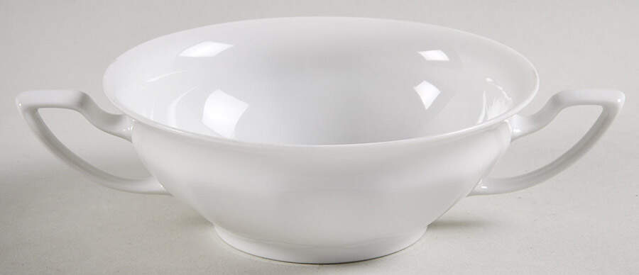 Maria White (12 Sided) Flat Cream Soup Bowl by Rosenthal - Continental-1