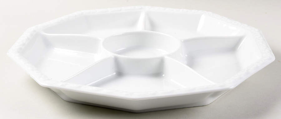 Maria White (12 Sided) Hors d'Oeuvre Tray by Rosenthal - Continental-1