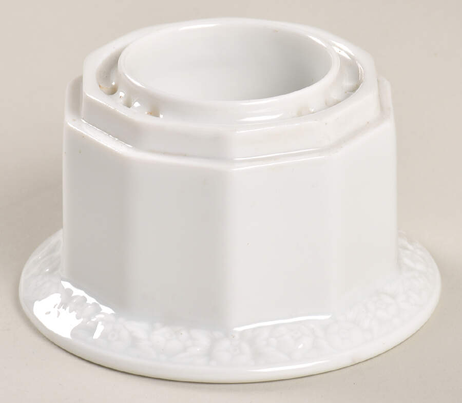 Maria White (12 Sided) Caviar Jar No Lid by Rosenthal - Continental-1