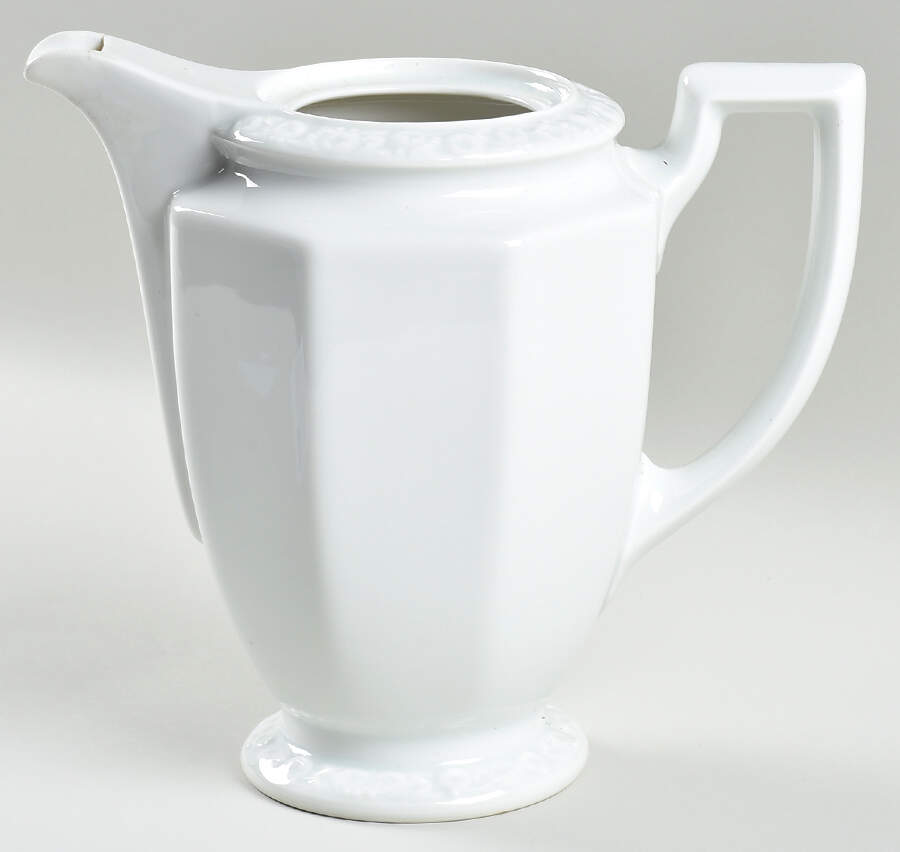 Maria White (12 Sided) Coffee Pot No Lid by Rosenthal - Continental-1