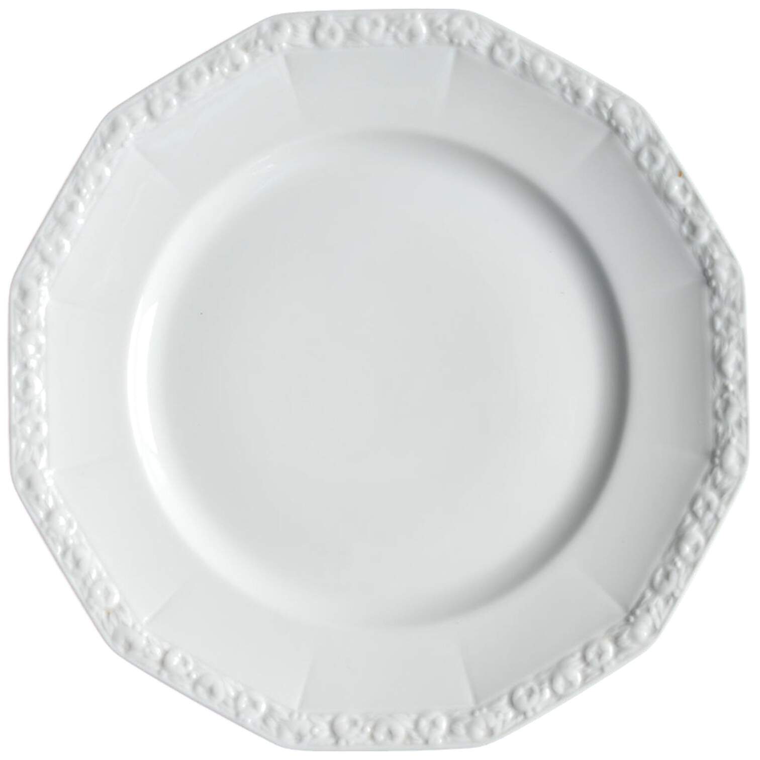 Maria White (12 Sided) Dinner Plate by Rosenthal - Continental-1