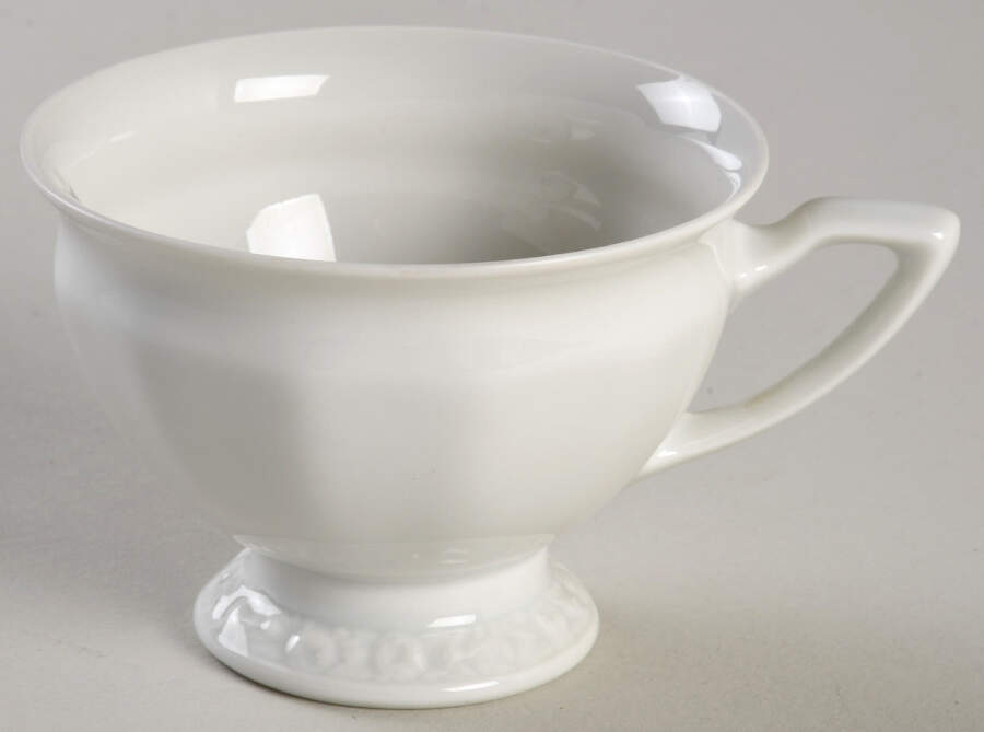Maria White (12 Sided) Footed Demitasse Cup by Rosenthal - Continental-1