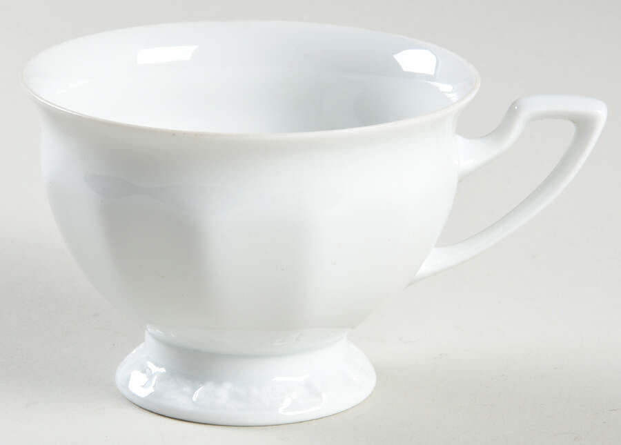 Maria White (12 Sided) Footed Cup by Rosenthal - Continental-1